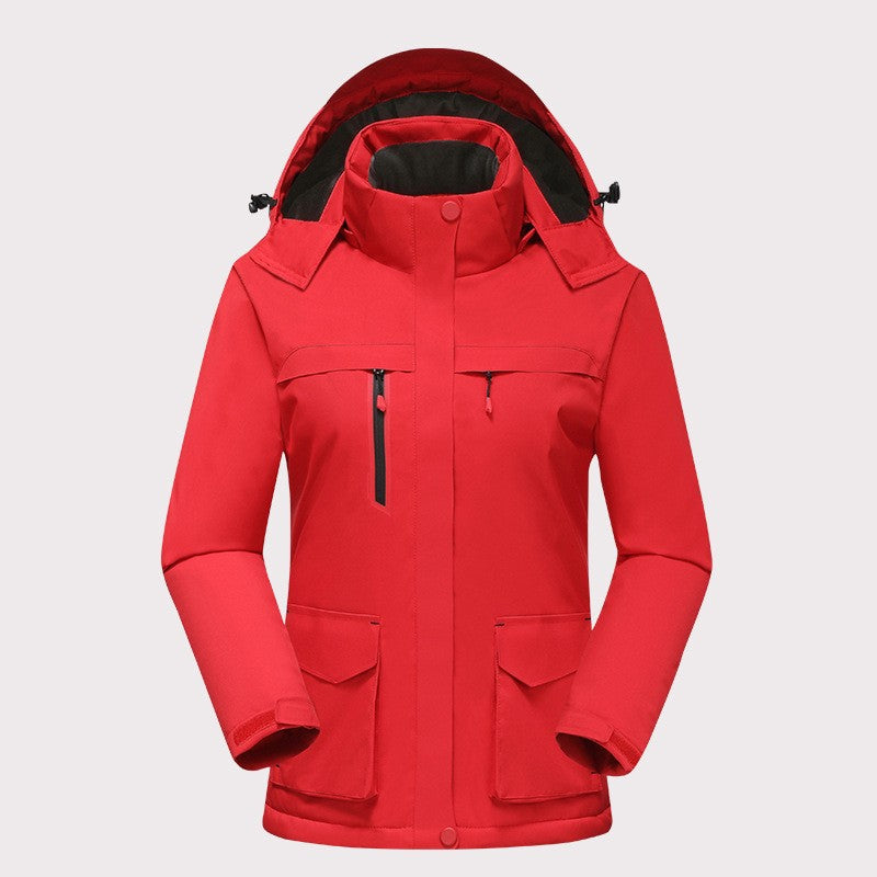 USB charging intelligent heating cotton jacket, warm jacket, electric heating jacket, couple heating cotton jacket