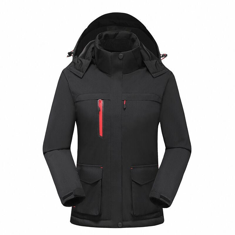 USB charging intelligent heating cotton jacket, warm jacket, electric heating jacket, couple heating cotton jacket