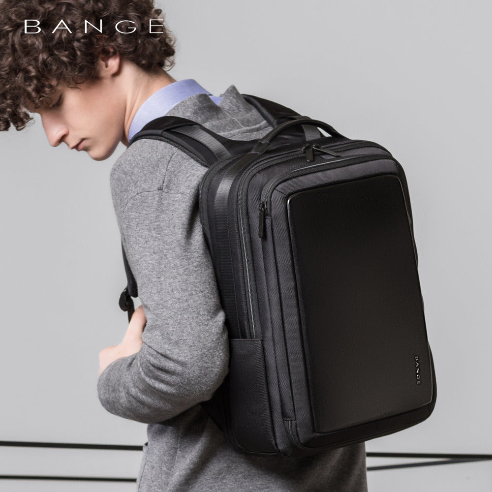 Bange New Trend Waterproof Men's Travel Backpack Large Capacity Business Computer Backpack College Student Schoolbag